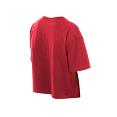 Philadelphia Phillies New Era Women's Boxy Foil Logo T-Shirt - Red T-shirts