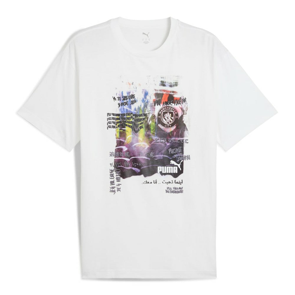 Manchester City ftblNRGY+ T-Shirt White
