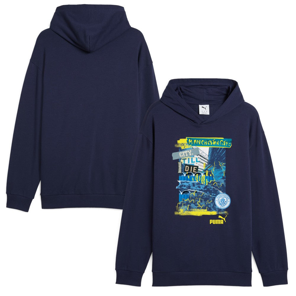 Manchester City ftblNRGY+ Pullover Hoodie Navy