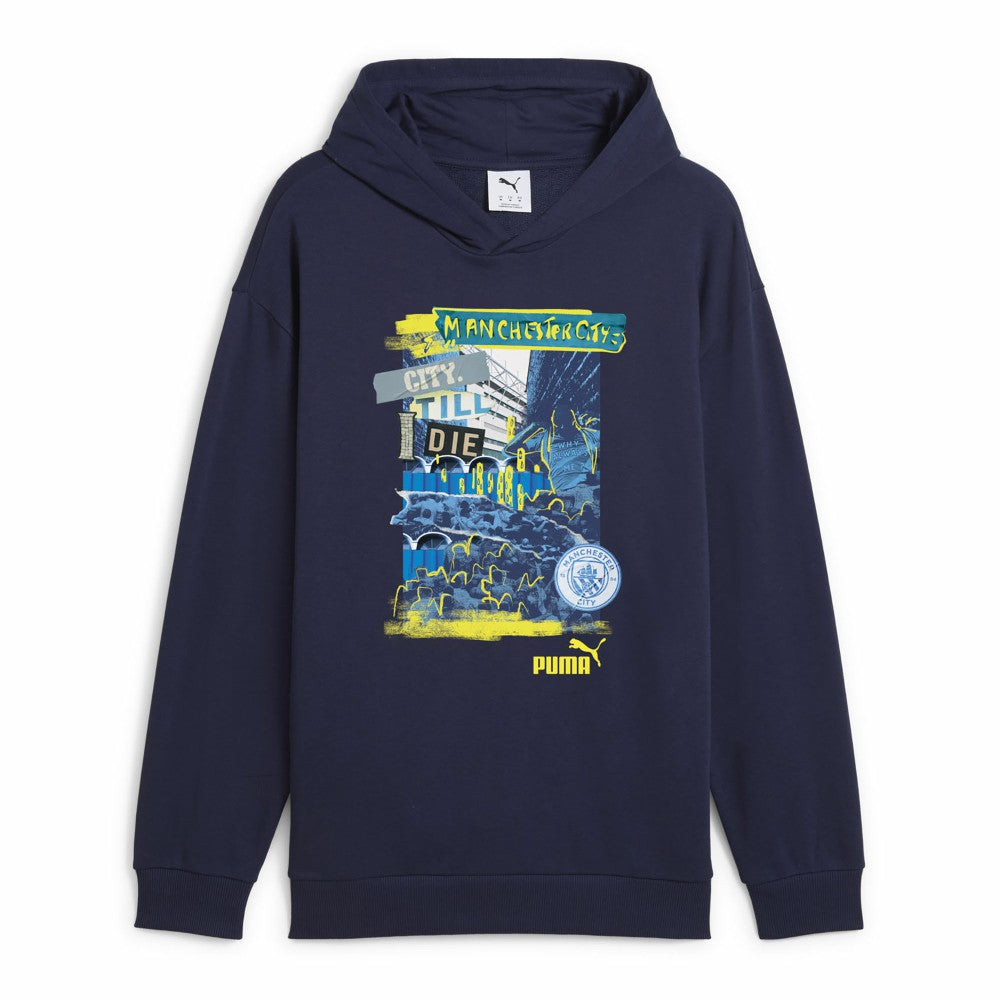 Manchester City ftblNRGY+ Pullover Hoodie Navy