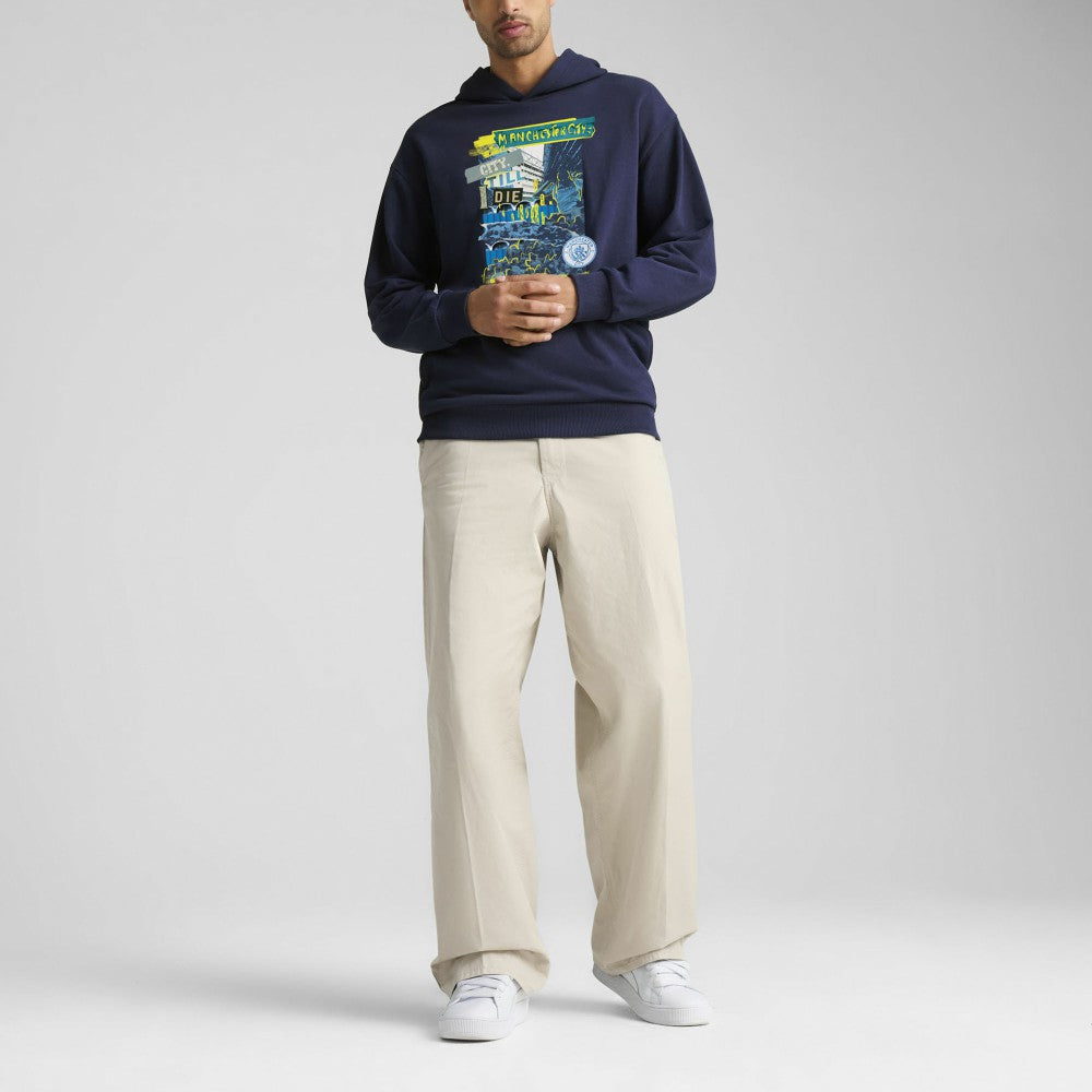 Manchester City ftblNRGY+ Pullover Hoodie Navy