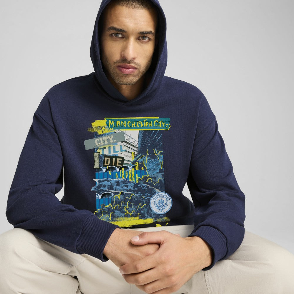 Manchester City ftblNRGY+ Pullover Hoodie Navy