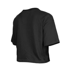 Las Vegas Raiders New Era Girl's Flip Sequin Boxy T-Shirt Black