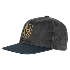 NHL Vegas Golden Knights Outerstuff Youth True Retro Deadstock Adjustable Hat - Silver/Black