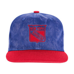NHL New York Rangers Outerstuff Youth True Retro Deadstock Adjustable Hat - Royal/Red