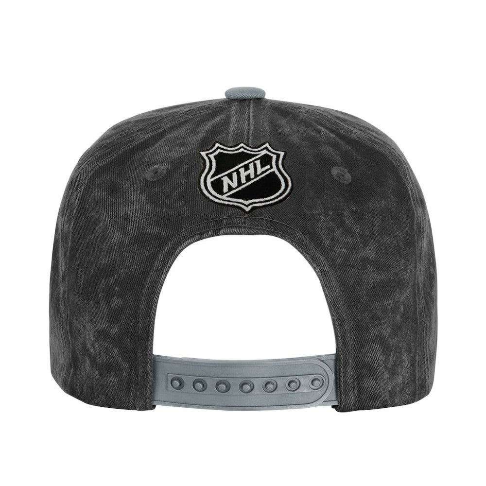 NHL Los Angeles Kings Outerstuff Youth True Retro Deadstock Adjustable Hat - Black/Silver