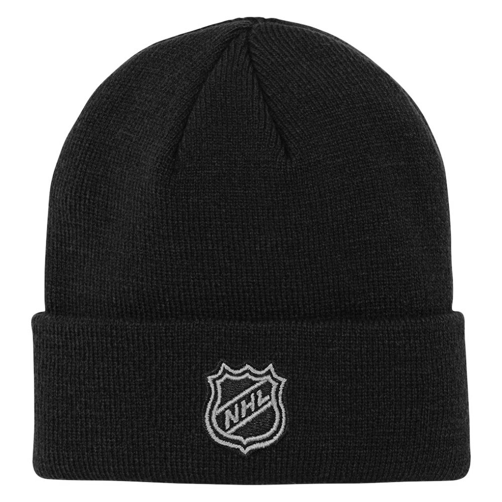 NHL Pittsburgh Penguins Outerstuff Youth 2.0 Essential Cuffed Knit Hat - Black