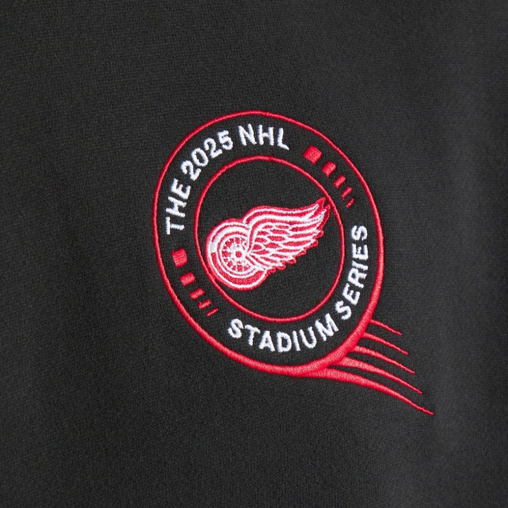 NHL Detroit Red Wings lululemon 2025 NHL Stadium Series Steady State Pullover Hoodie - Black