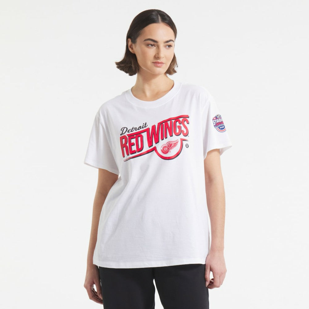 NHL Detroit Red Wings lululemon Women's 2025 NHL Stadium Series All Yours T-Shirt - White