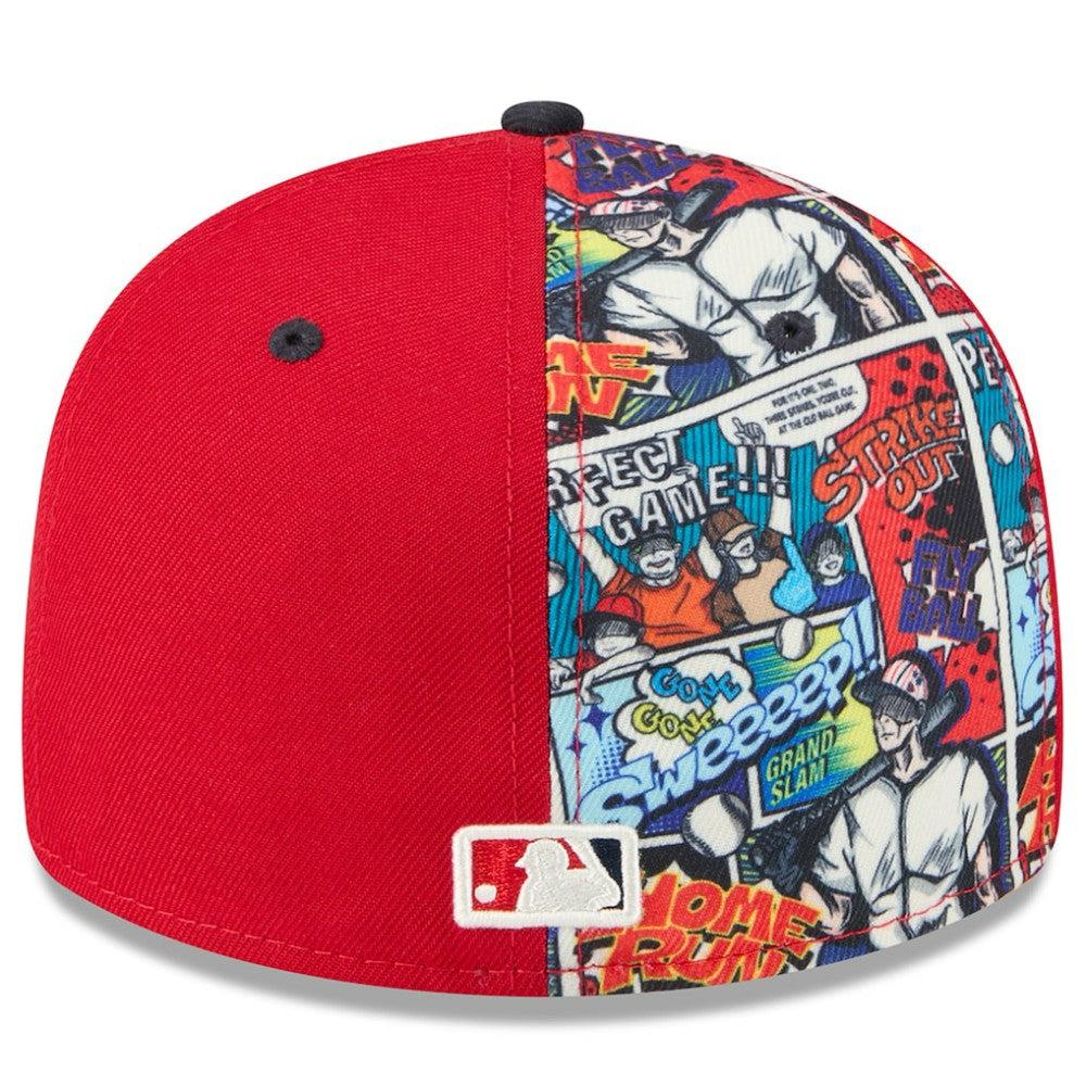 Washington Nationals New Era 2025 MLB Diamond Hero Edition Low Profile 59FIFTY Fitted Hat - Red/Navy Hats