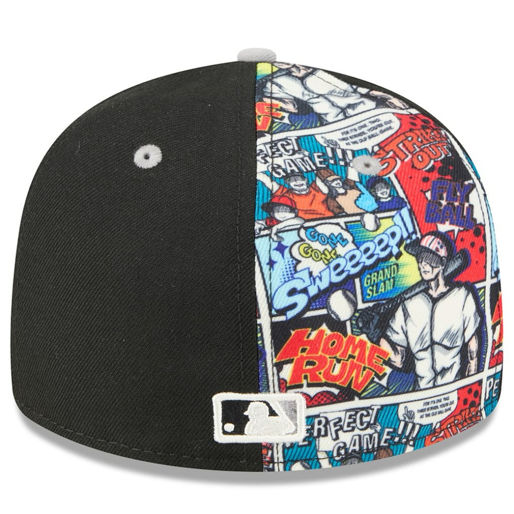 Chicago White Sox New Era 2025 MLB Diamond Hero Edition Low Profile 59FIFTY Fitted Hat - Black/Gray Hats