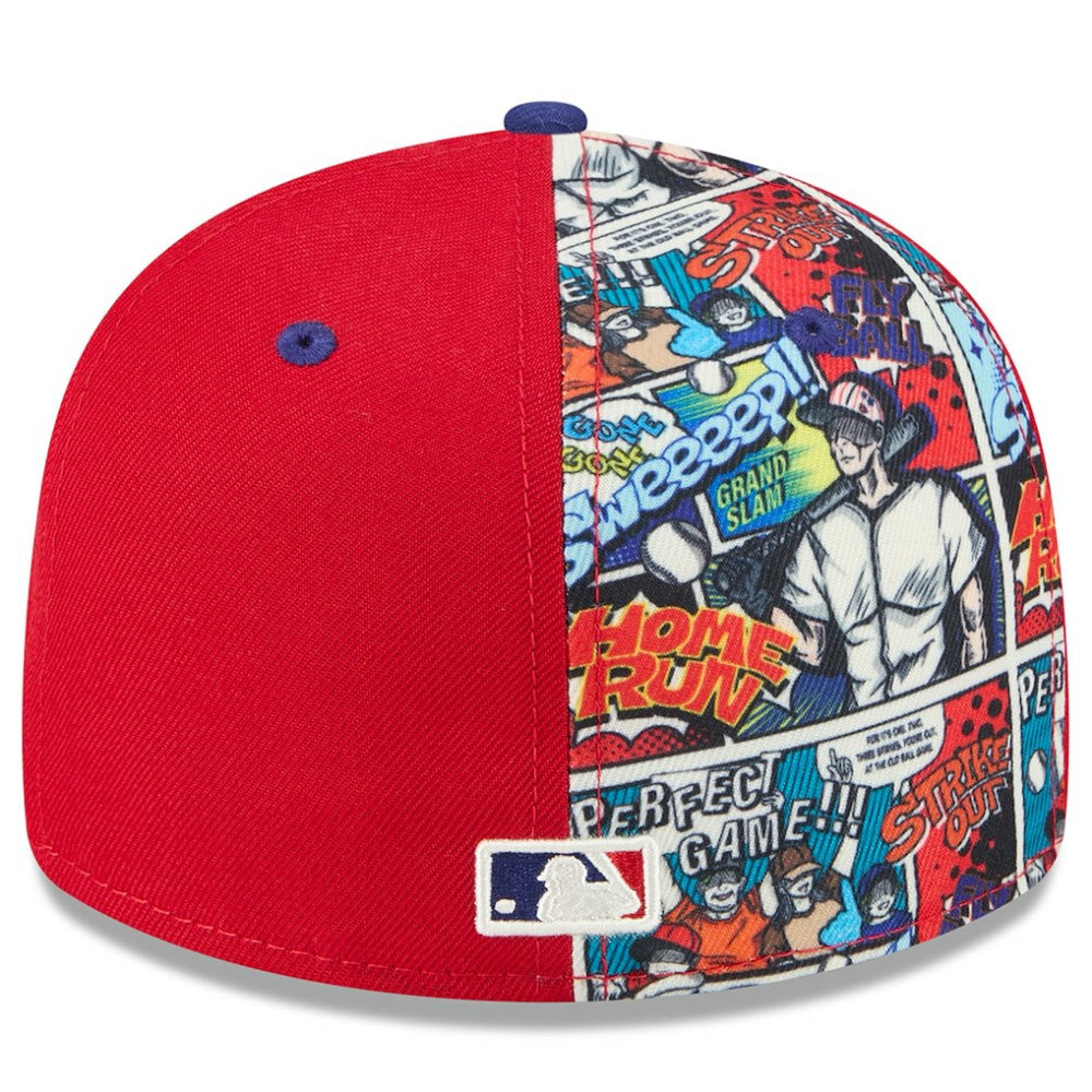 Philadelphia Phillies New Era 2025 MLB Diamond Hero Edition Low Profile 59FIFTY Fitted Hat - Red/Royal Hats