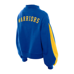 Golden State Warriors Women's Sport Night Balloon Sleeves Sweatshirt Royal