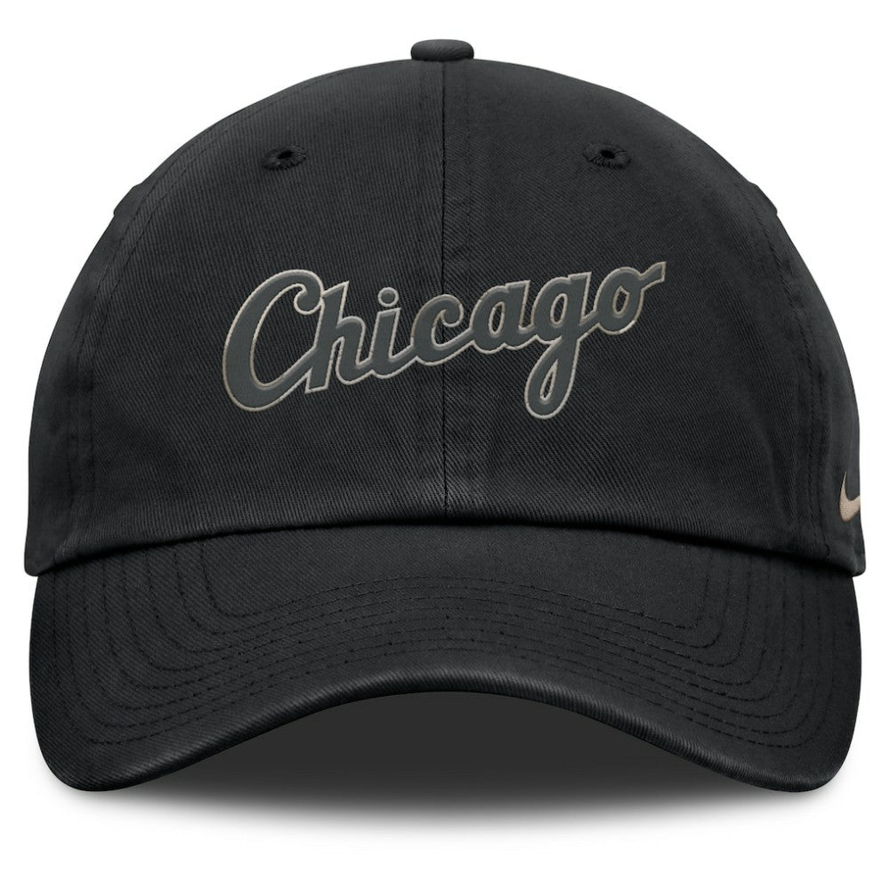 Chicago White Sox Nike Camo Pack Club Adjustable Hat - Black Hats