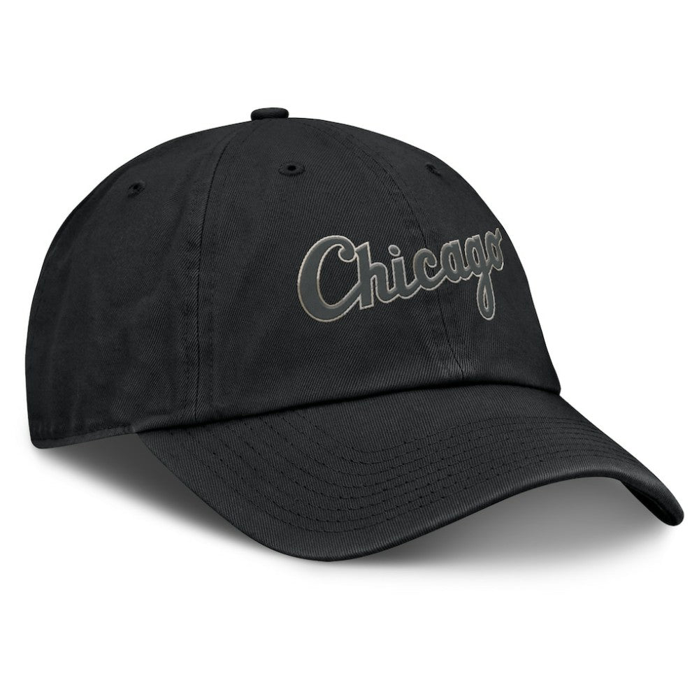 Chicago White Sox Nike Camo Pack Club Adjustable Hat - Black Hats