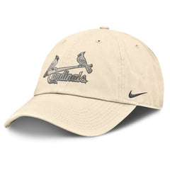 St. Louis Cardinals Nike Camo Pack Club Adjustable Hat - Natural Hats