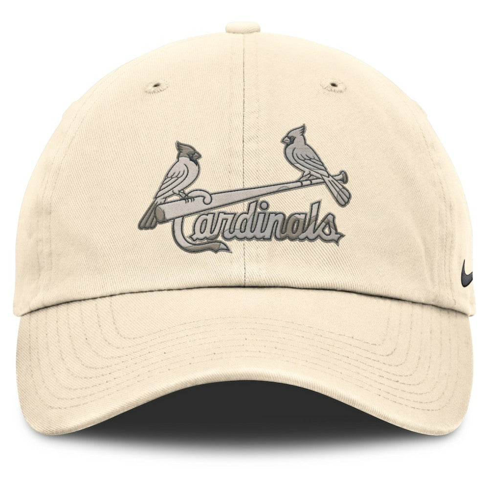 St. Louis Cardinals Nike Camo Pack Club Adjustable Hat - Natural Hats