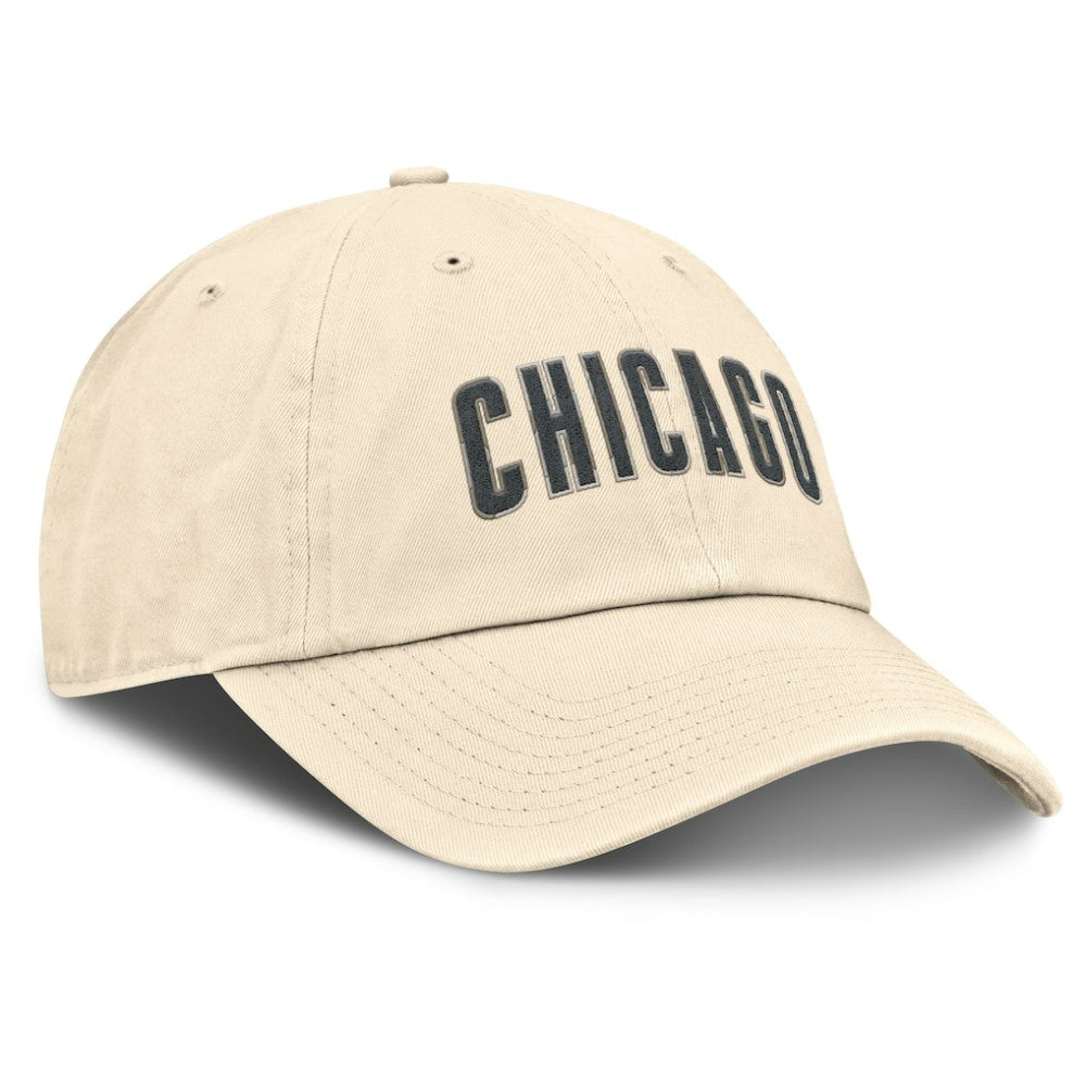 Chicago Cubs Nike Camo Pack Club Adjustable Hat - Natural Hats
