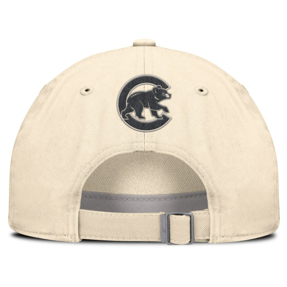 Chicago Cubs Nike Camo Pack Club Adjustable Hat - Natural Hats