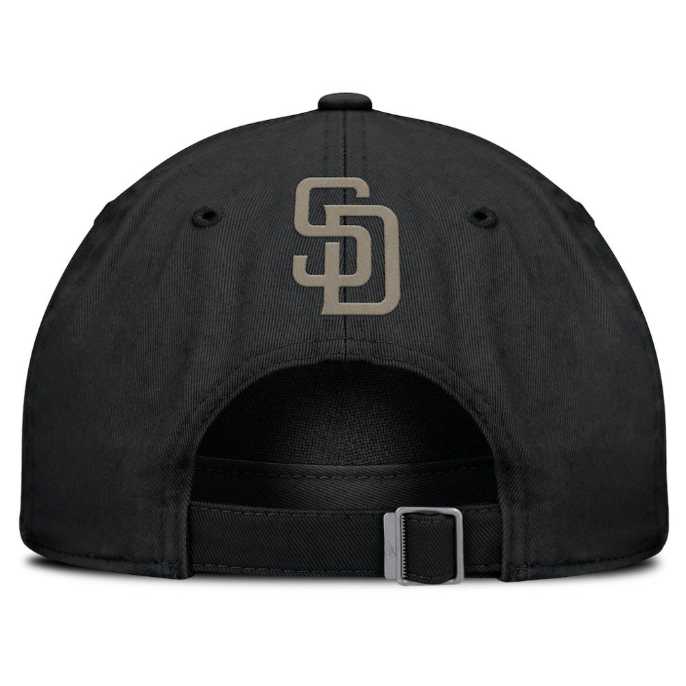 San Diego Padres Nike Camo Pack Club Adjustable Hat - Black Hats