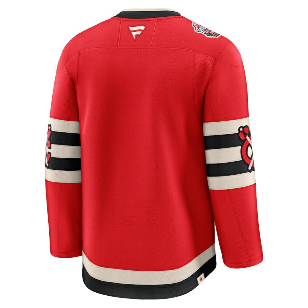NHL Chicago Blackhawks Fanatics 2025 NHL Winter Classic Premium Jersey - Red