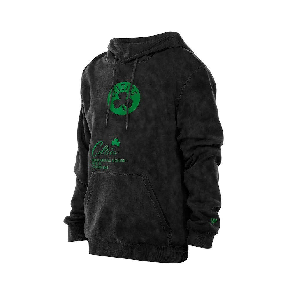 Boston Celtics Sport Night Mineral Wash Pullover Hoodie Black