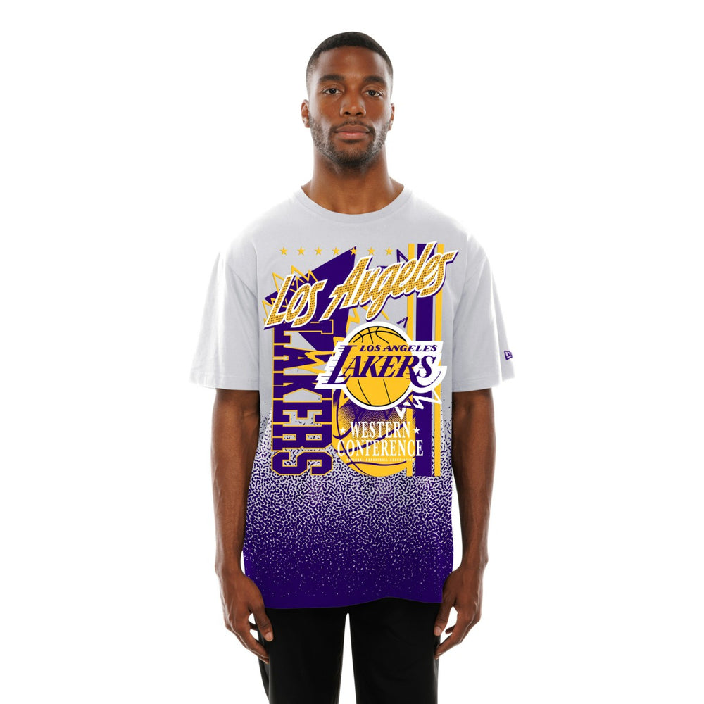 Los Angeles Lakers Injection Sport Classics T-Shirt White