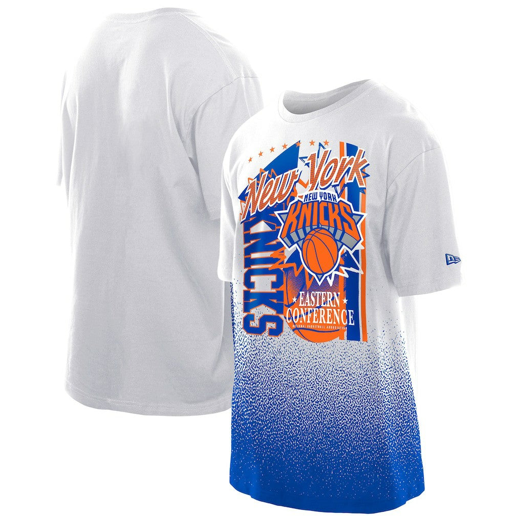 New York Knicks Injection Sport Classics T-Shirt White