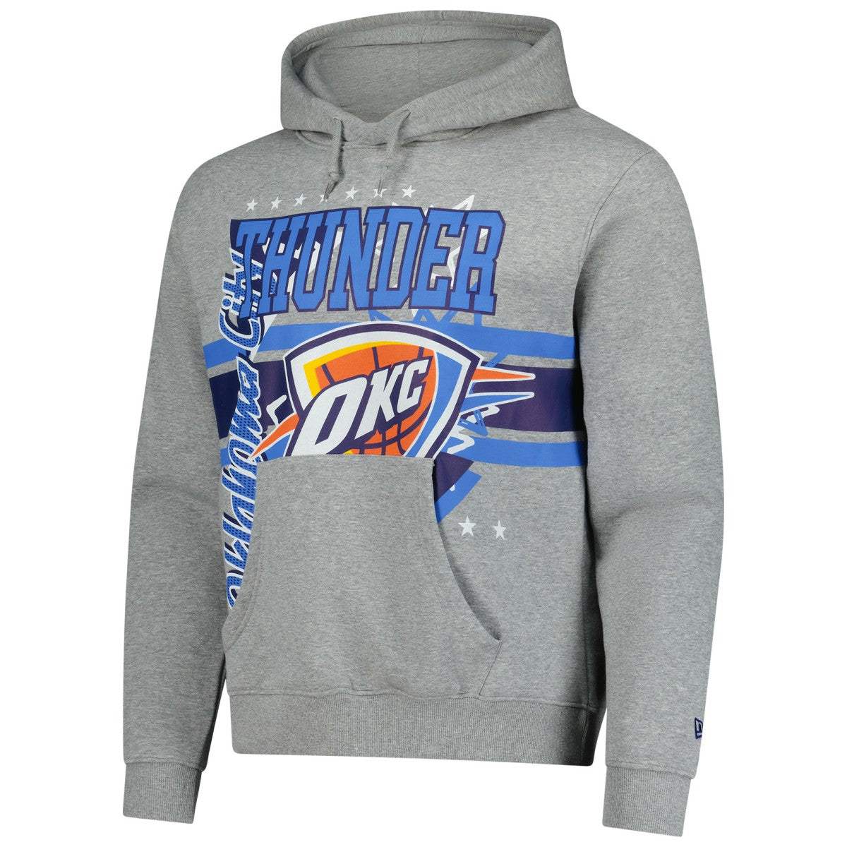 Oklahoma City Thunder Injection Sport Classics Fleece Hoodie Heather Gray