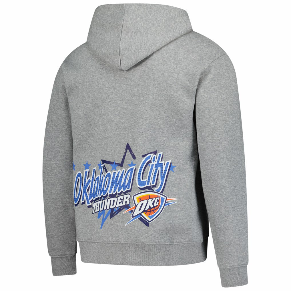 Oklahoma City Thunder Injection Sport Classics Fleece Hoodie Heather Gray