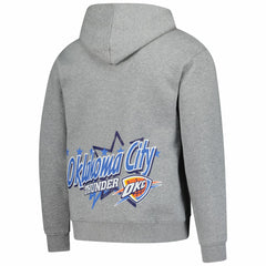 Oklahoma City Thunder Injection Sport Classics Fleece Hoodie Heather Gray