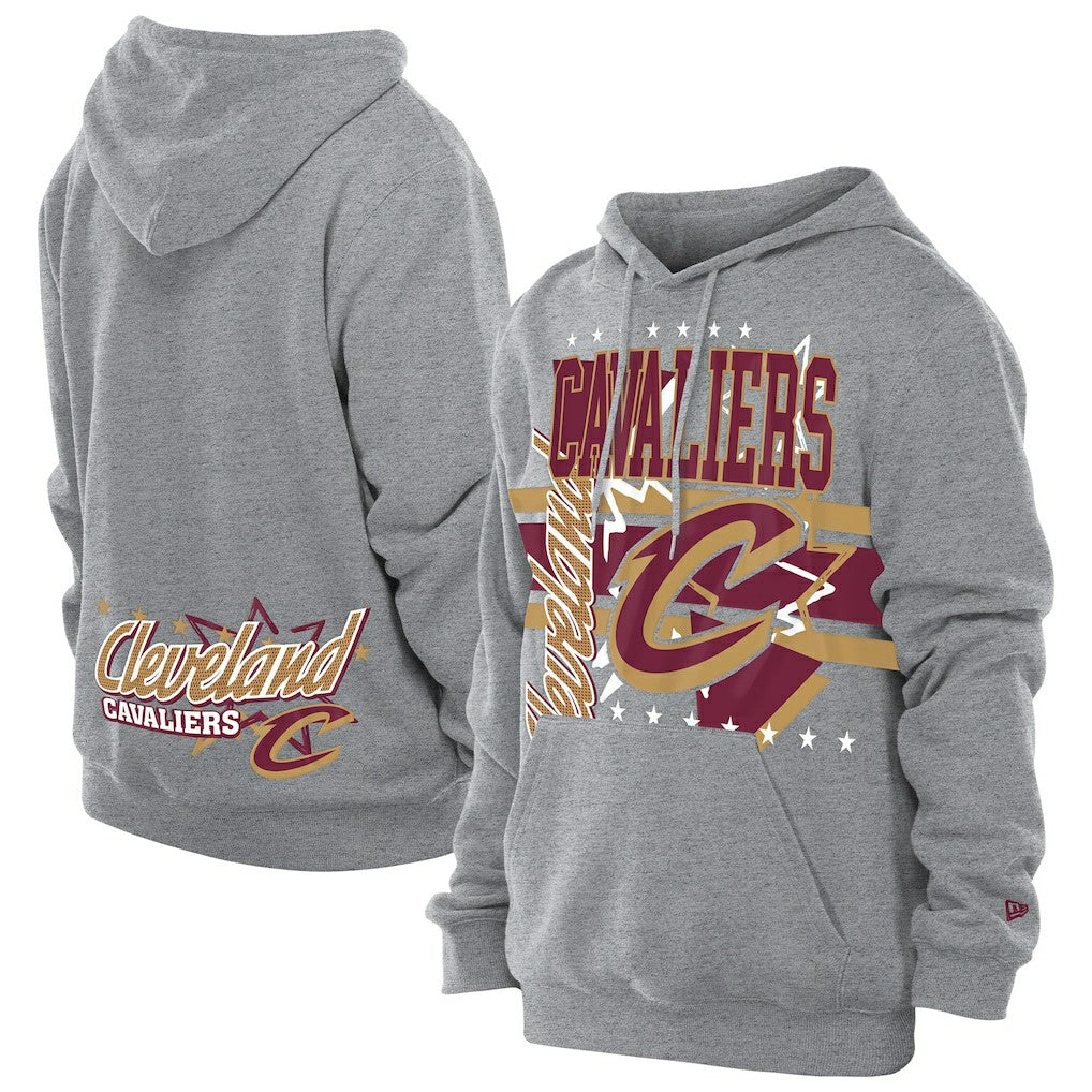 Cleveland Cavaliers Injection Sport Classics Fleece Hoodie Heather Gray