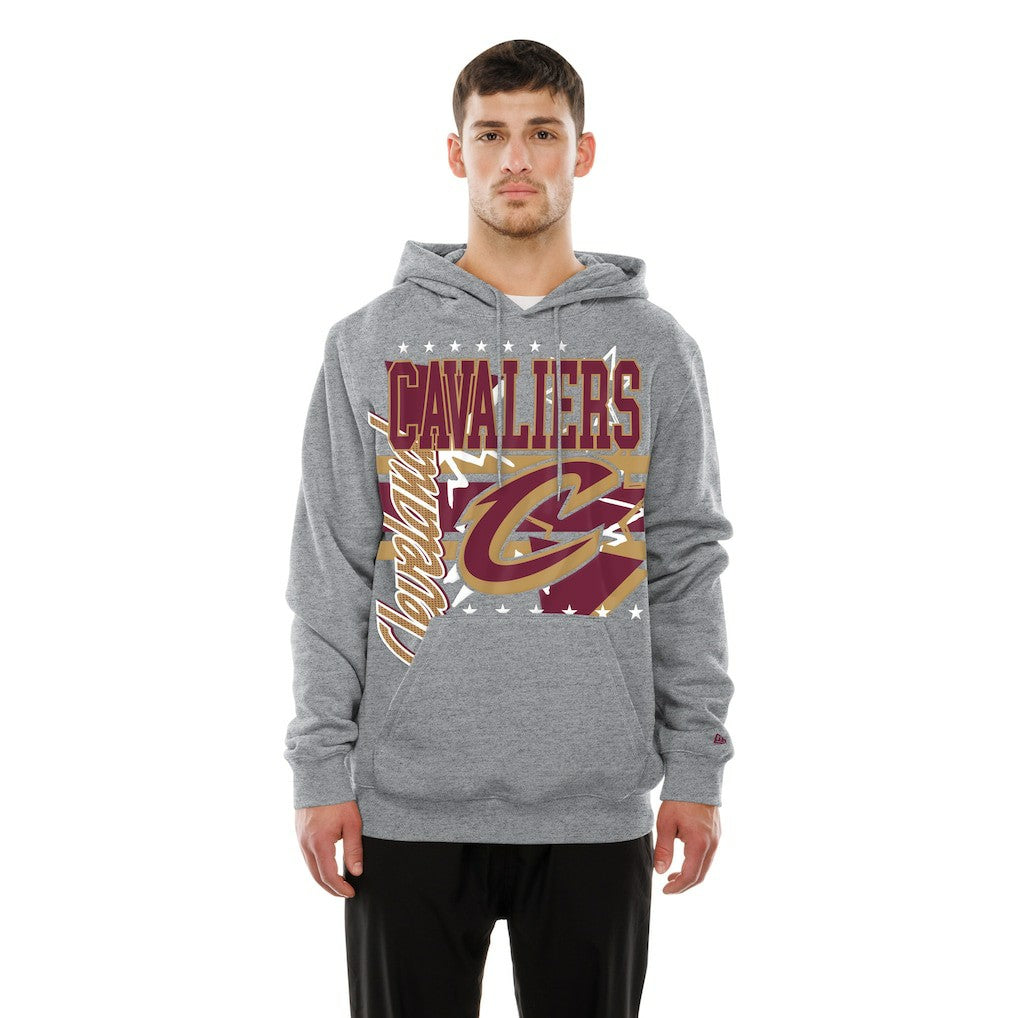 Cleveland Cavaliers Injection Sport Classics Fleece Hoodie Heather Gray