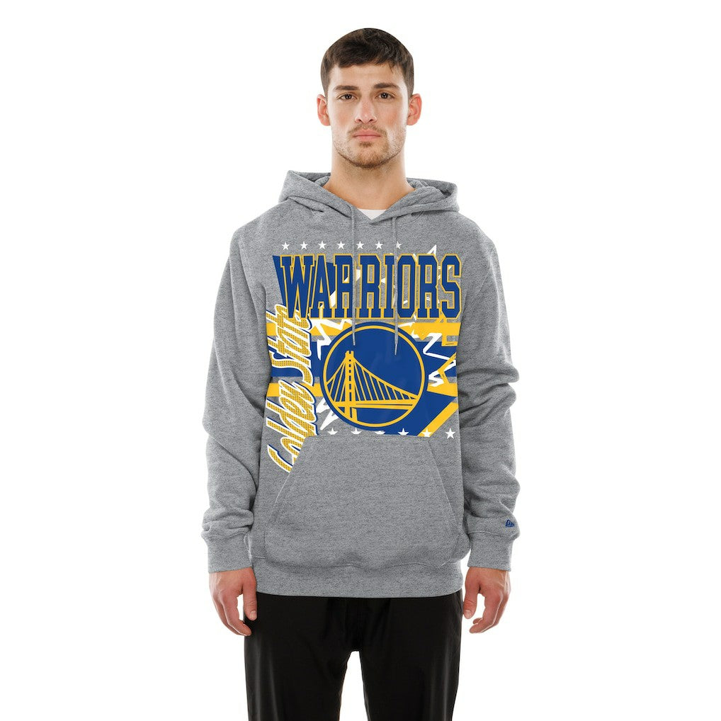 Golden State Warriors Injection Sport Classics Fleece Hoodie Heather Gray