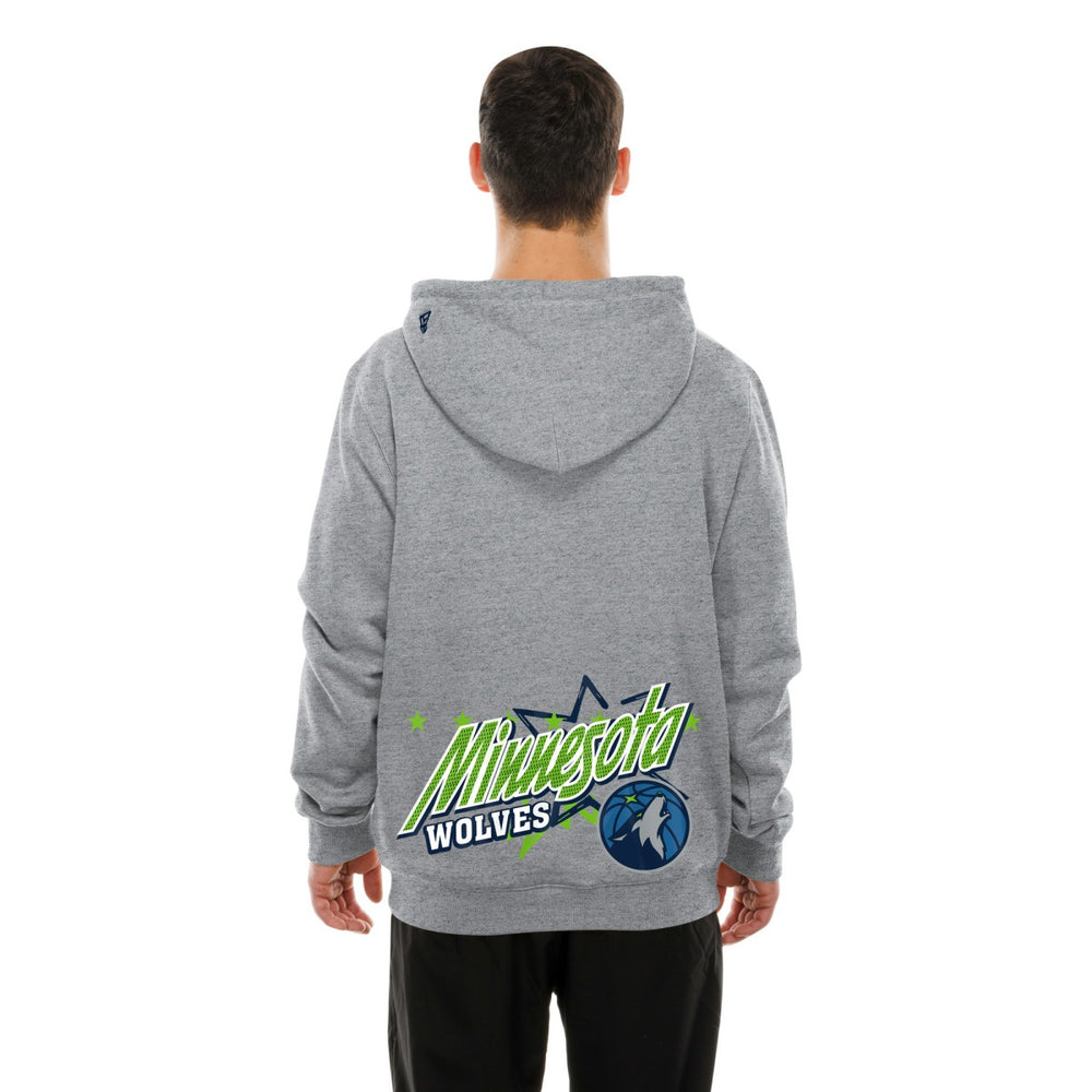 Minnesota Timberwolves Injection Sport Classics Fleece Hoodie Heather Gray