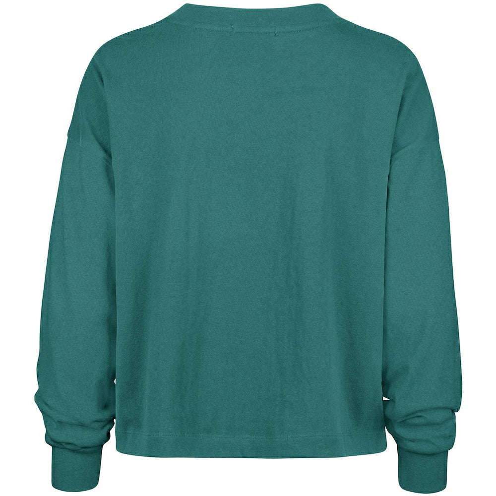 Miami Dolphins '47 Women's Outreach City Oversized Long Sleeve T-Shirt Aqua