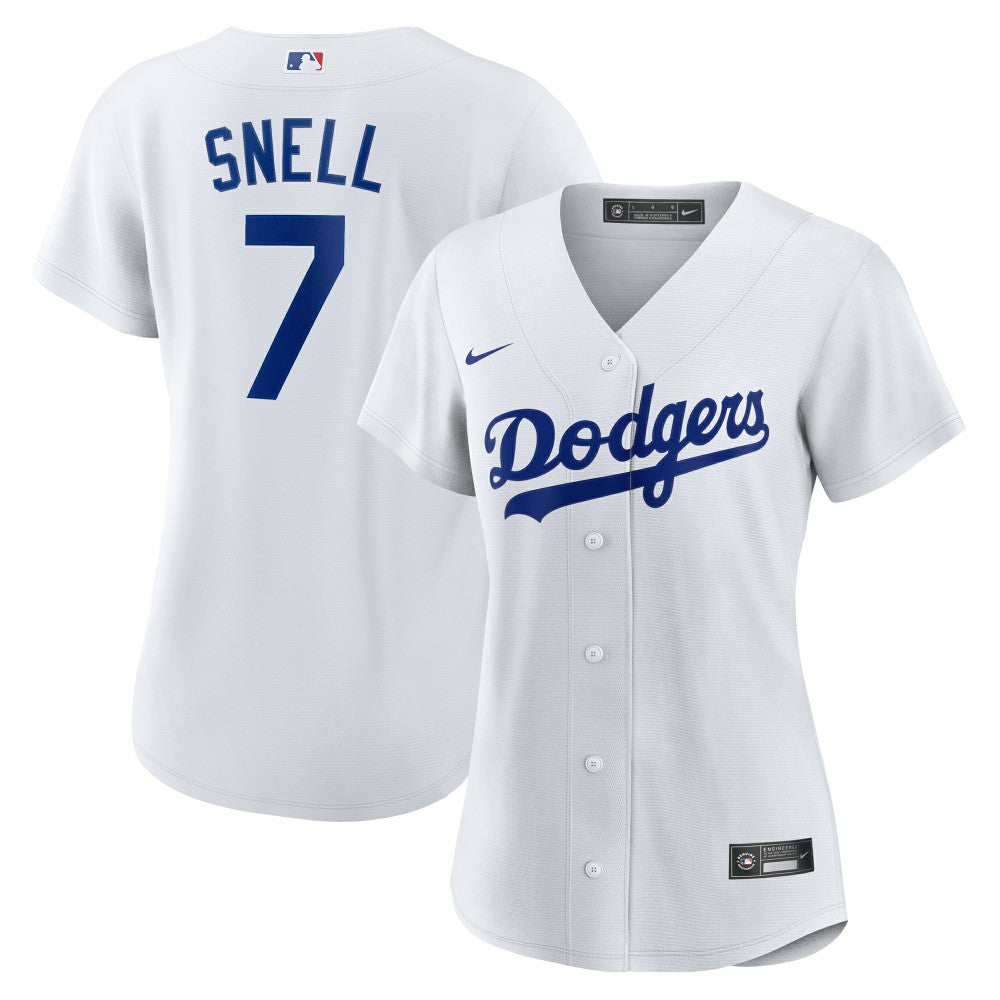 Blake Snell Los Angeles Dodgers Nike Women's Home Replica Player Jersey - White Jerseys