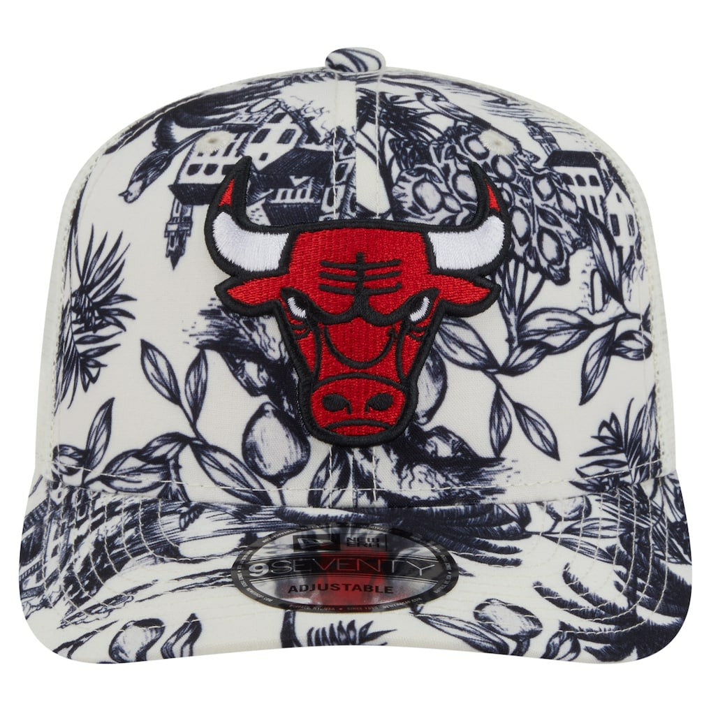 Chicago Bulls Lemon Tree 9SEVENTY Adjustable Hat White