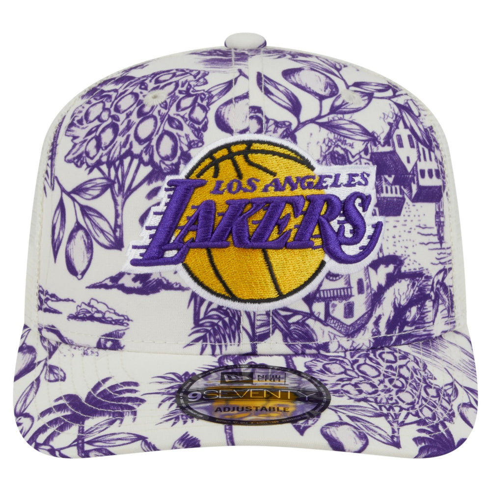 Los Angeles Lakers Lemon Tree 9SEVENTY Adjustable Hat White