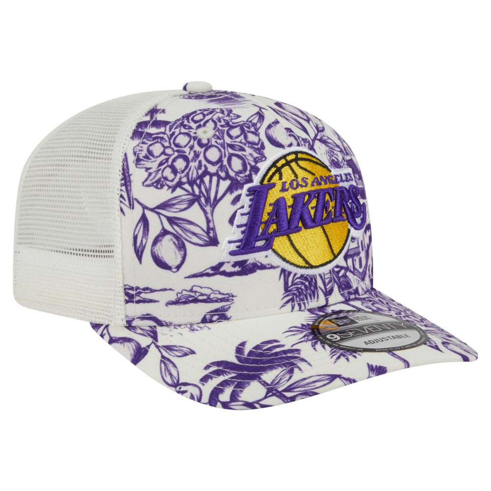 Los Angeles Lakers Lemon Tree 9SEVENTY Adjustable Hat White