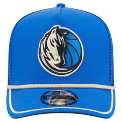 Dallas Mavericks Vintage Team Rope A-Frame 9FIFTY Snapback Hat Blue