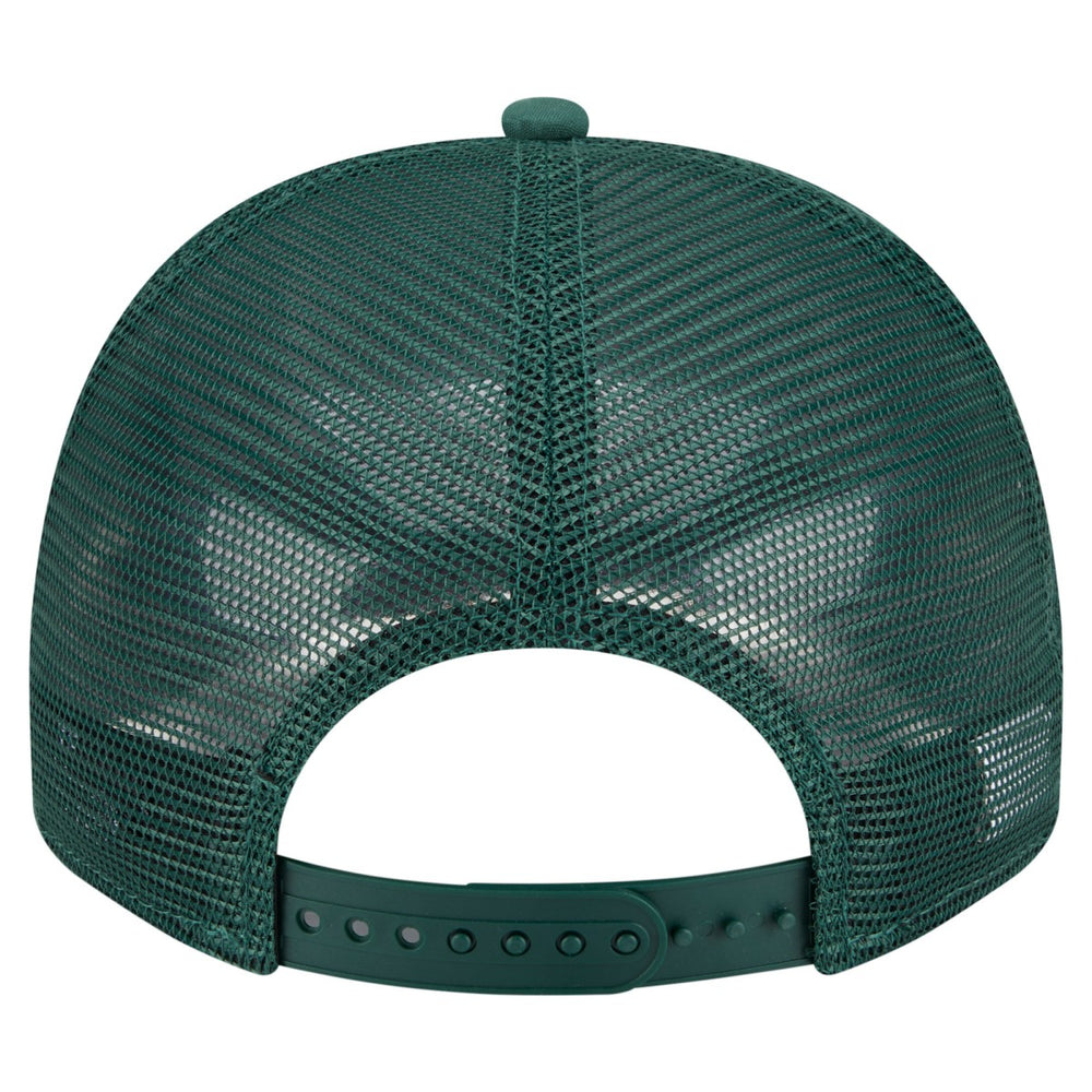 Milwaukee Bucks Vintage Team Rope A-Frame 9FIFTY Snapback Hat Hunter Green