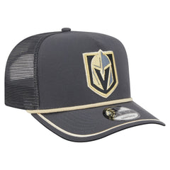 NHL Vegas Golden Knights New Era Vintage Team Rope A-Frame 9FIFTY Snapback Hat - Gray