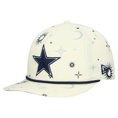Dallas Cowboys New Era Celestial Golfer Snapback Hat Stone