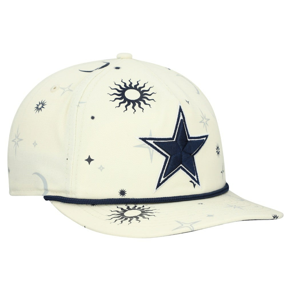 Dallas Cowboys New Era Celestial Golfer Snapback Hat Stone
