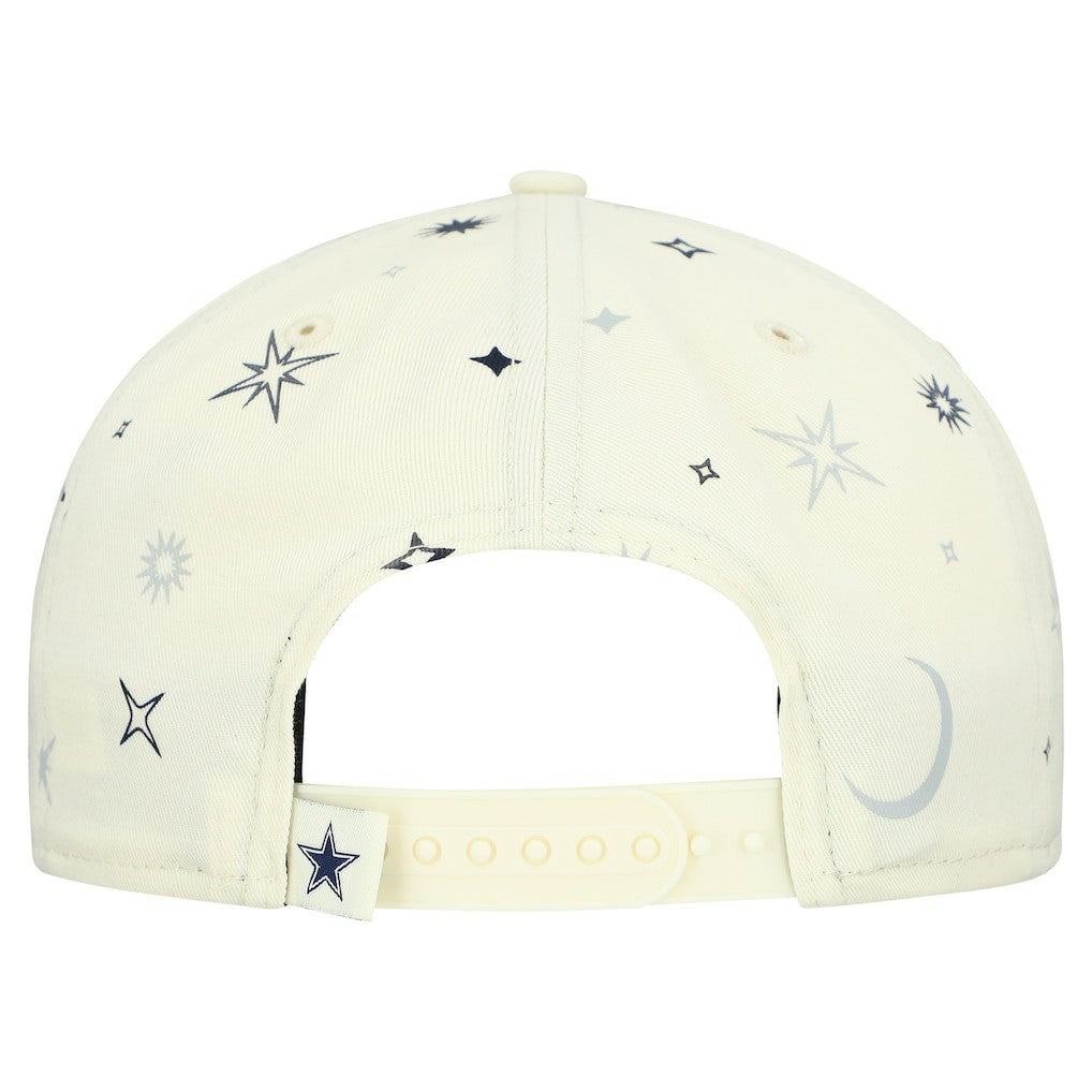 Dallas Cowboys New Era Celestial Golfer Snapback Hat Stone