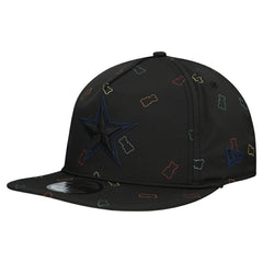Dallas Cowboys New Era Gummy Golfer Snapback Hat Black
