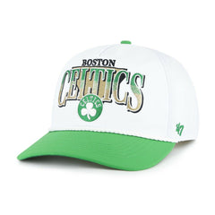 Boston Celtics '47 Tribute Two-Tone Hitch Adjustable Hat White/Kelly Green
