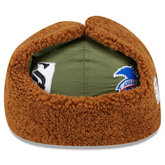 Chicago White Sox New Era x Alpha Industries Dog Ear 59FIFTY Fitted Hat - Olive Hats