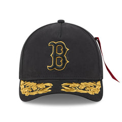 Boston Red Sox New Era x Alpha Industries A-Frame 9FORTY Adjustable Hat - Black Hats